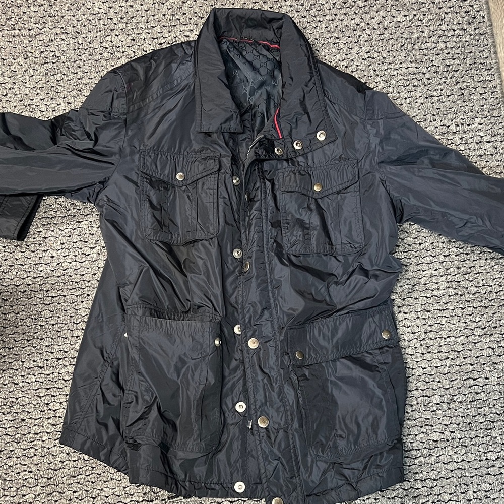 Gucci Navy Monogram Jacket Original “Authentic” G… - image 2